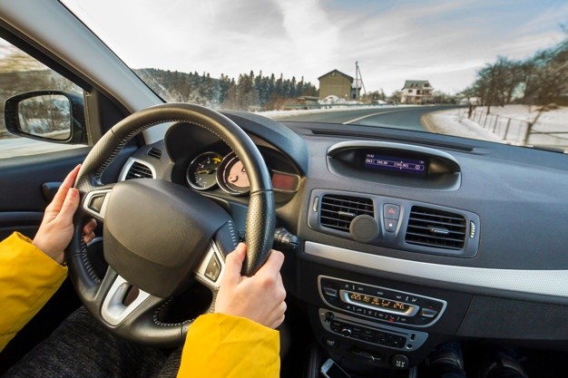 By car, carpool