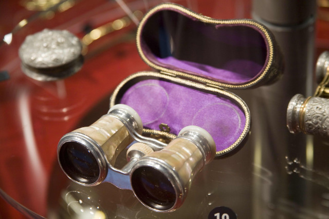 Jumelles de théâtre en aluminium - Fin du XIXè siècle