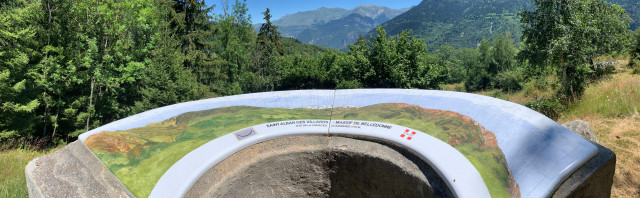 Table d'orientation St Alban des Villards