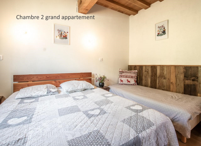 Chambre 2 grand appartement