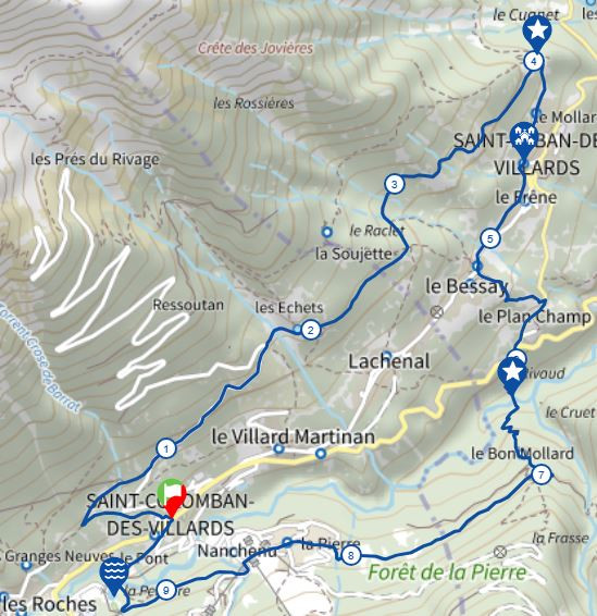 Croix des Charrières_Saint-Colomban-des-Villards - © Trail Connect Croix des Charrières_Saint-Colomban-des-Villards