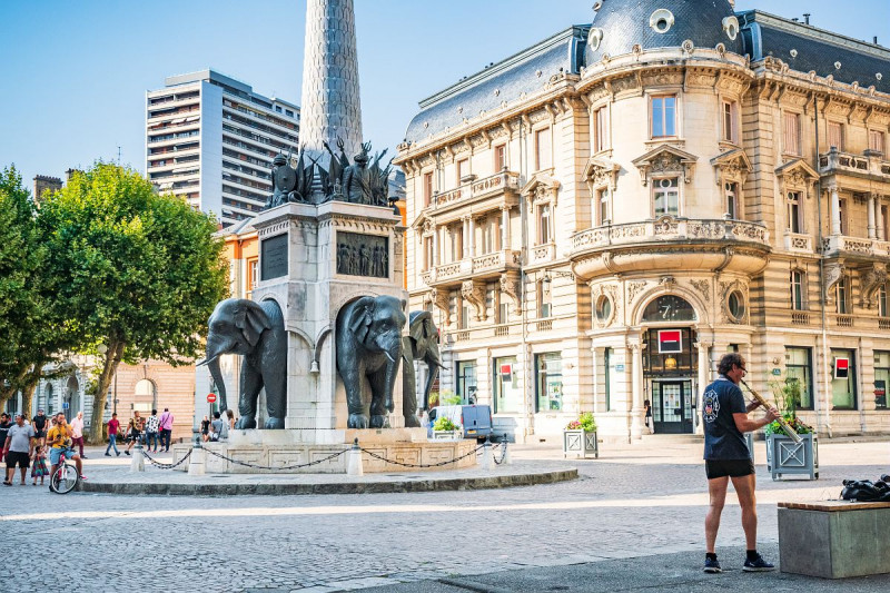 Place des éléphants