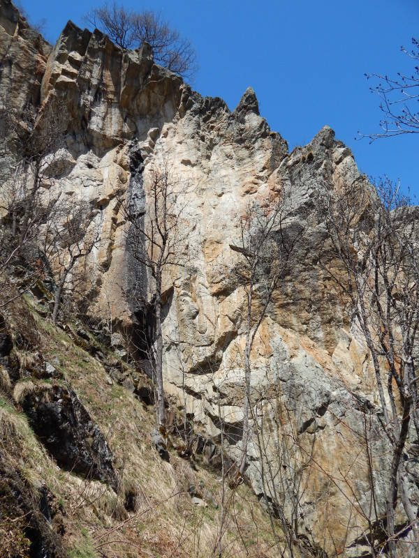 Rocher d'escalade