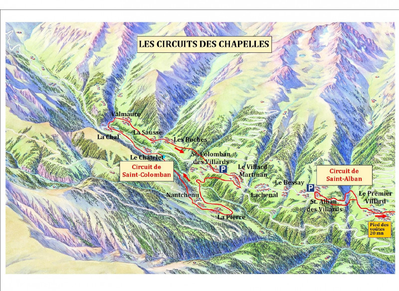 Les circuits des Chapelles
