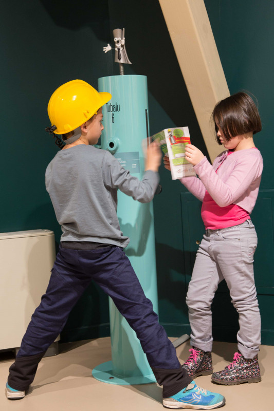 Parcours de découverte pour les enfants de 7 à 12 ans - © Imago - Espace Alu Parcours de découverte pour les enfants de 7 à 12 ans