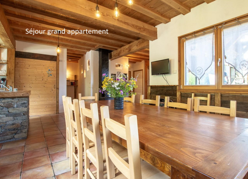 Séjour grand appartement