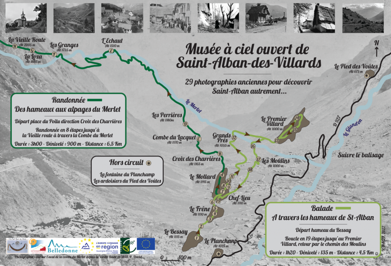 Musée à ciel ouvert - © OT Espace Glandon Musée à ciel ouvert