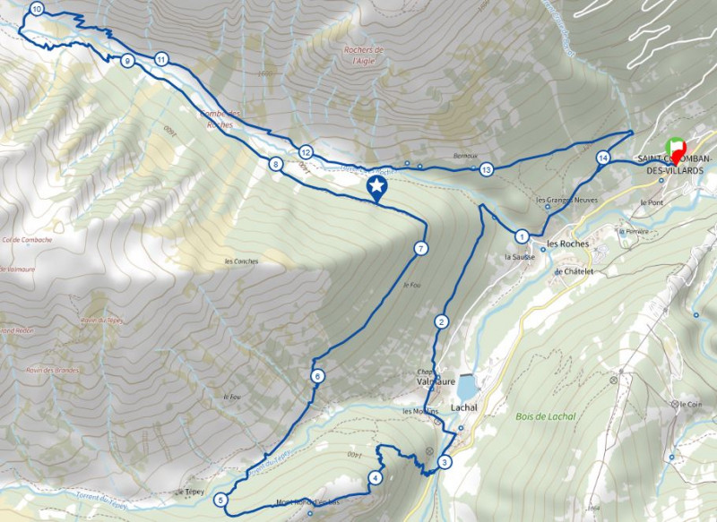 Valmaure - Mont Rond - Combe des Roches_Saint-Colomban-des-Villards - © Trail Connect Valmaure - Mont Rond - Combe des Roches_Saint-Colomban-des-Villards