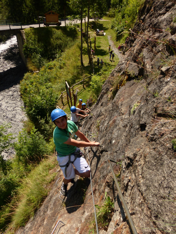Via ferrata de Capaillan_Saint-Colomban-des-Villards - © OT Terres de Maurienne Via ferrata de Capaillan_Saint-Colomban-des-Villards