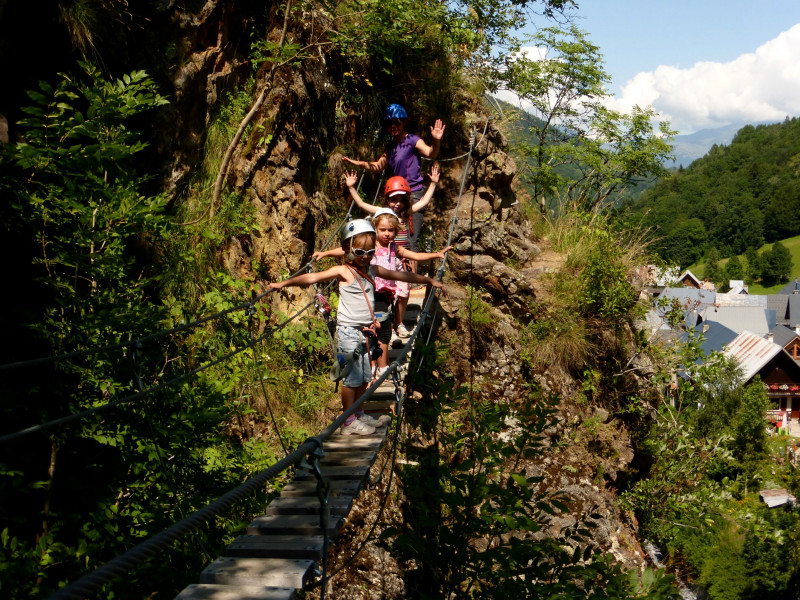 Via ferrata de Capaillan_Saint-Colomban-des-Villards - © OT Terres de Maurienne Via ferrata de Capaillan_Saint-Colomban-des-Villards