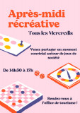 après-midi récréative