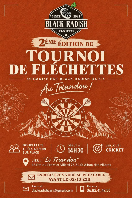 Tournoi de Fléchette_Saint-Alban-des-Villards Tournoi de Fléchette_Saint-Alban-des-Villards
