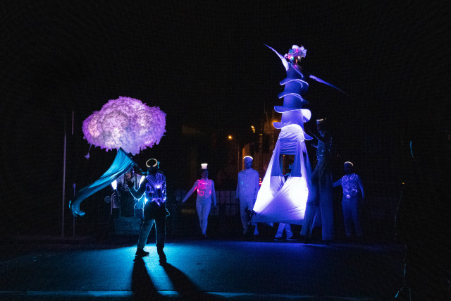 Spectacle lumineux et nocturne 