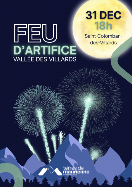 Feu d'artifice_Saint-Colomban-des-Villards