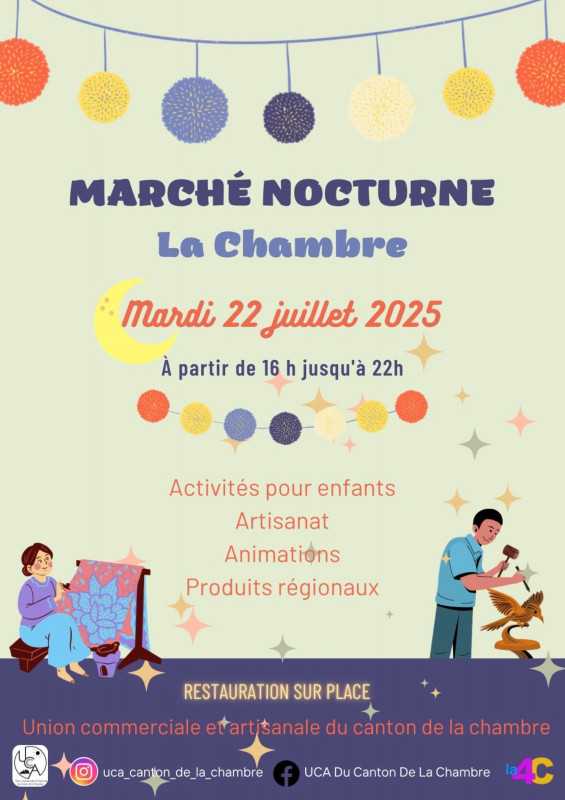 Marché Nocturne_La Chambre 22 juillet 2025