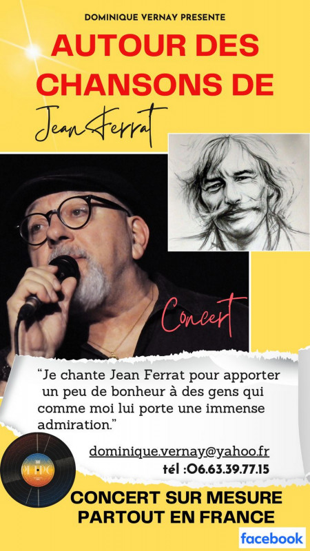 Concert Hommage Jean FERRAT St Colomban des Villards 29 juillet 2025
