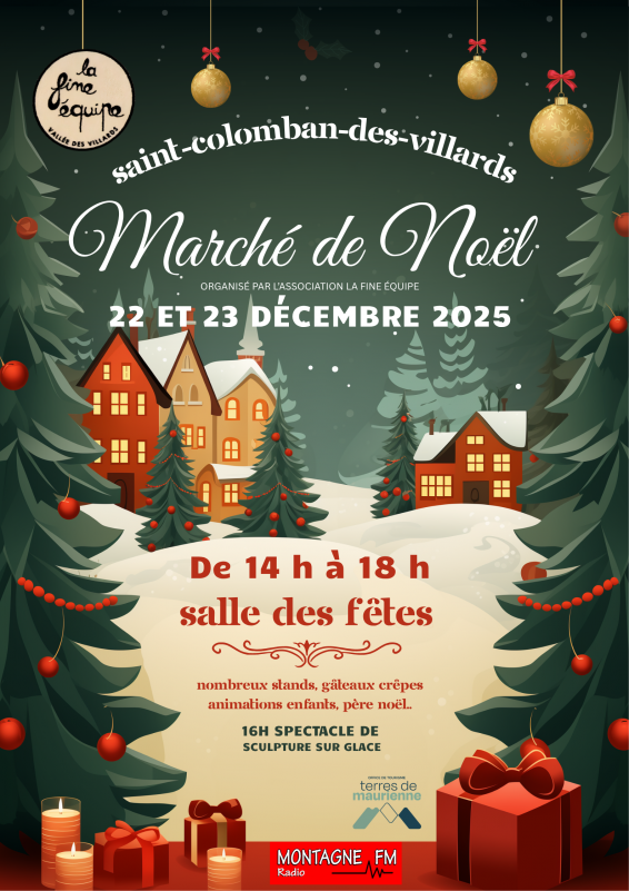 Marché de Noël_Saint-Colomban-des-Villards