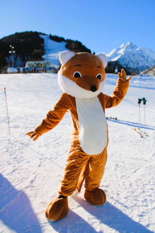 Matouille on the slopes_Saint-Colomban-des-Villards